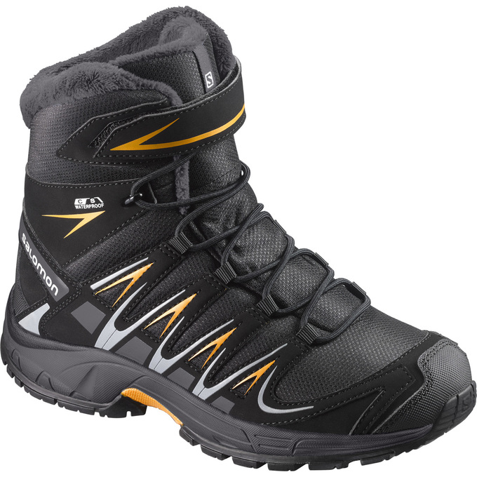 Salomon XA PRO 3D TS CSWP K Botas De Invierno Niños - Negras - Colombia (65743-KWAT)